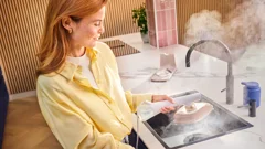 Praktische Spülfunktion