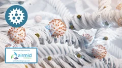 Captures viruses from the air