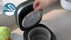 Couvercle interne amovible