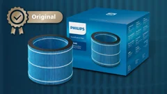 Fantisi Set van 1 vervangende filters voor luchtzuiveringsfilter, compatibel met FY3446, geschikt voor HU3915 HU3918 HU3916 HU2718 HU2716 Luchtreiniger Onderdelen Vervanging