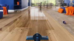 Een Elektrische Dweil met optimaal bereik