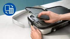 Grill de table Philips HD6210/90 - 47 cm Température réglable - 2400w Original💯 #prix : 24500 d'à