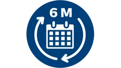 Remplacer tous les 6&nbsp;mois