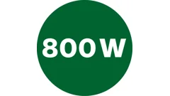 Kraftig motor på 800&nbsp;W