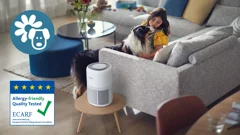 Captures 99.97% of allergens