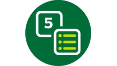 5 voorkeuzeprogramma's