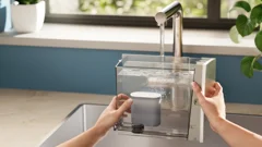 Stor vattenbehållare