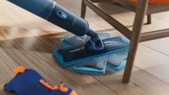 Een Elektrische Dweil met maximaal bereik