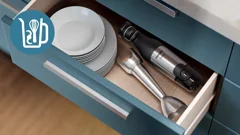 Kompakt för enkel förvaring