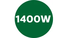 Potencia de 1400&nbsp;W