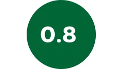 Capacidad de cocción de 0,8&nbsp;kg