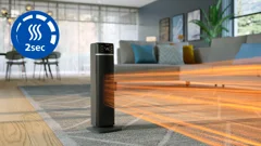 Immediate comfort w/ rapid 2&nbsp;s heating