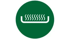 Flat heating element