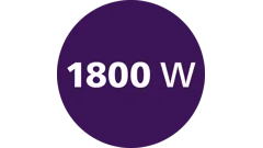 Power up to 1800W
