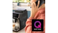 Quiet coffee making with SilentBrew