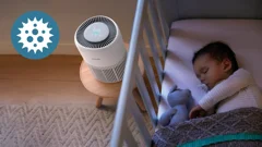 Captures viruses from the air