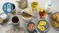 Optimale temperatuur voor meer dan 10 soorten voedsel en dranken