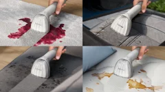 Geschikt voor verschillende stoffen, materialen en tapijten