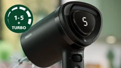 5 hastighetsinställningar och turbo