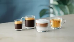 4 beverages with one touch