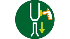 Łatwe odłączanie jednym przyciskiem