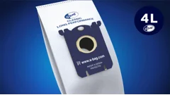 Duurzame s-bags van 4 liter