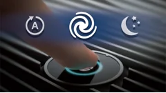 Autoläge och två hastighetsnivåer