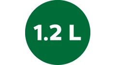 Grote kan van 1,2 liter