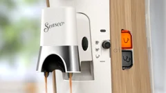 Verstellbarer Kaffeeauslauf aus Metall