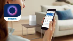 Connected to Philips Air+ app