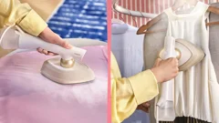 Vertikales & horizontales Bügeln