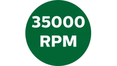 Do 35&nbsp;000 obr./min