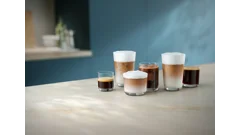 Fler än 50 varma och kalla drycker