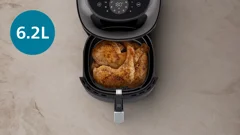 Capaciteit van 6,2 liter