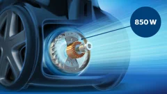 Leistungsstarker 850-W-Motor