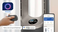 Gebruik afstandsbediening of Air+ app