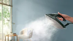 Steam kills 99.9% of bacteria***