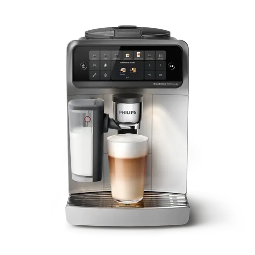 Philips Cafetera superautomática Philips LatteGo Pro Serie 6000 Negro cromado EP6551/10