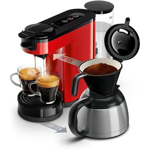 Philips Reglage Kaffemaskin för kapslar och bryggkaffe HD6592/81R1