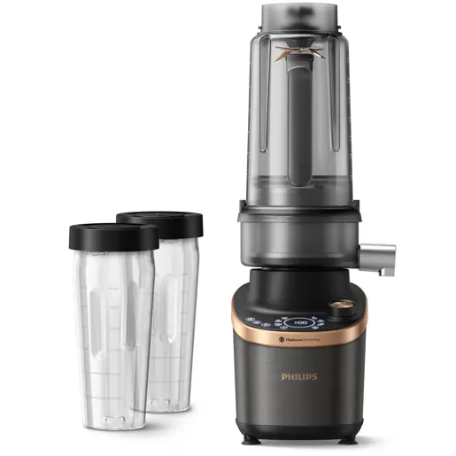 Philips Batidora Flip&Juice™ Batidora de alta velocidad con módulo de licuadora HR3770/10