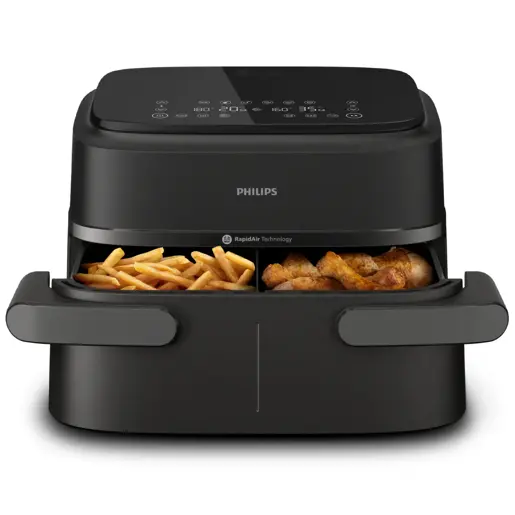 Philips Serie 1000 Cesta doble de Airfryer NA154/00