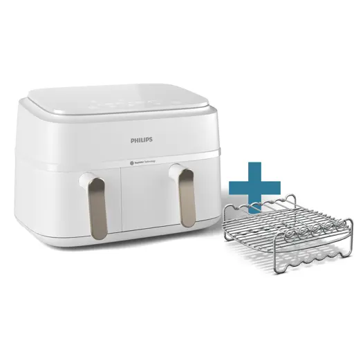 Philips Série 3000 Airfryer à double panier NA353/14