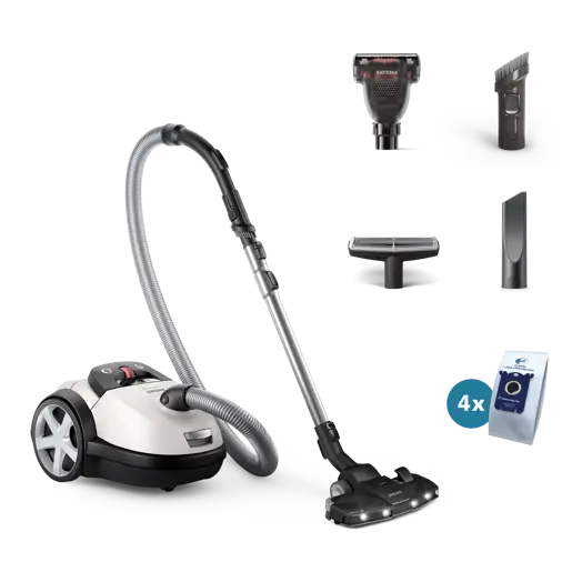 Philips Performer LED 8000-serien Dammsugare med påse XD8142/12