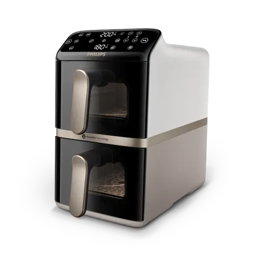 Philips Airfryer 2 paniers superposés s 4000 Airfryer NA462/80