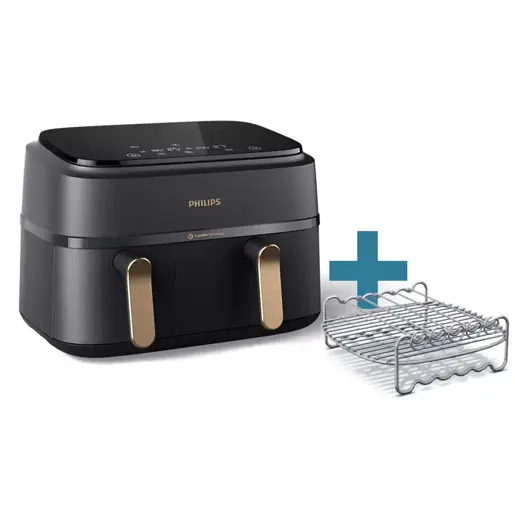 Philips 3000 Series Dual Basket Airfryer NA352/04R1