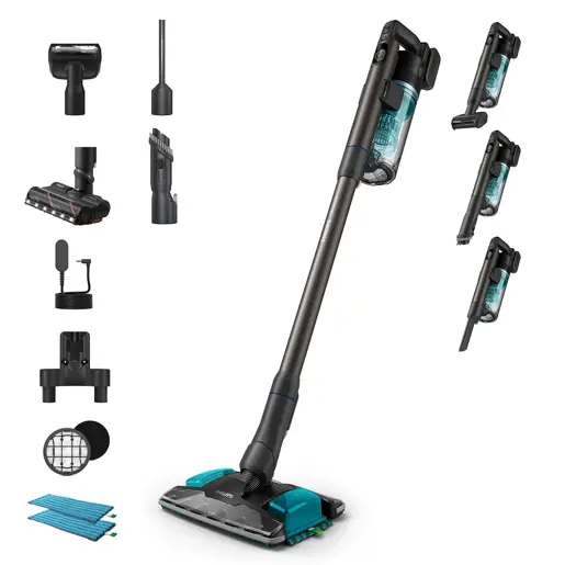 Philips Odkurzacz bezprzewodowy Philips SpeedPro Max Aqua Plus z serii VC 8000 Odkurzacz bezprzewodowy XC8155/01