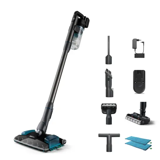 Philips 8000 Series Sladdlös dammsugare Aqua Plus XC8055/01R1