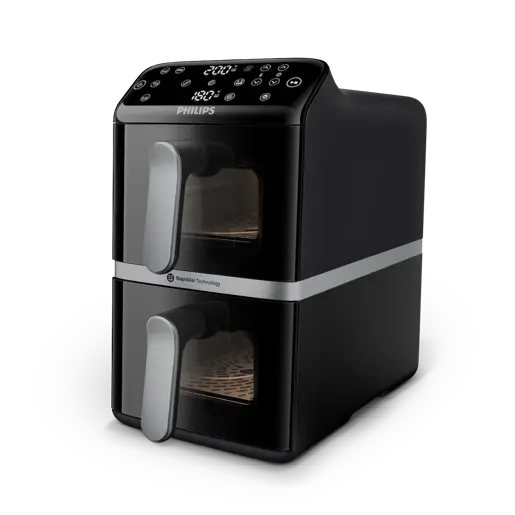 Philips Airfryer 4000 Series Stacked Dual Basket NA461/00