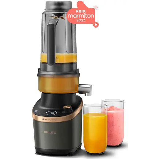 Philips Blender Flip&Juice™ Blender haute vitesse avec module extracteur de jus HR3770/10