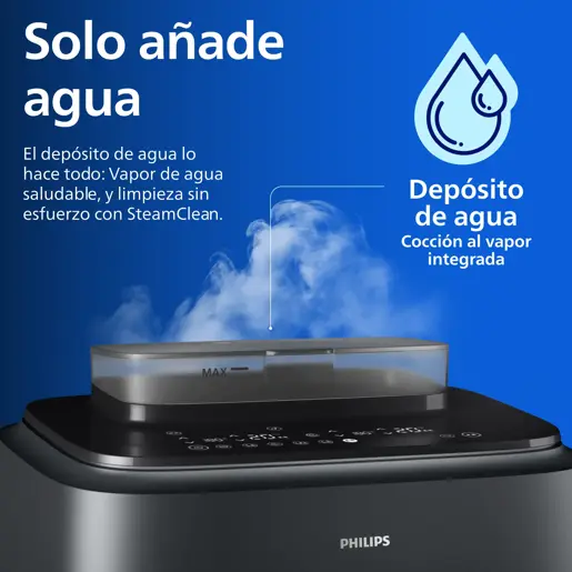 Philips Serie 5000 Airfryer con doble cesta NA550/00 – imagen 3